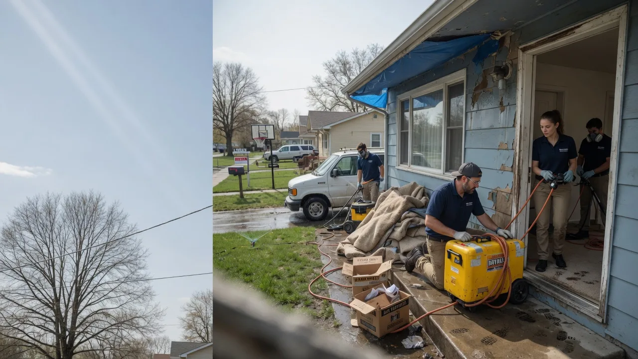 Basement Flood Cleanup in Woosung, IL near me